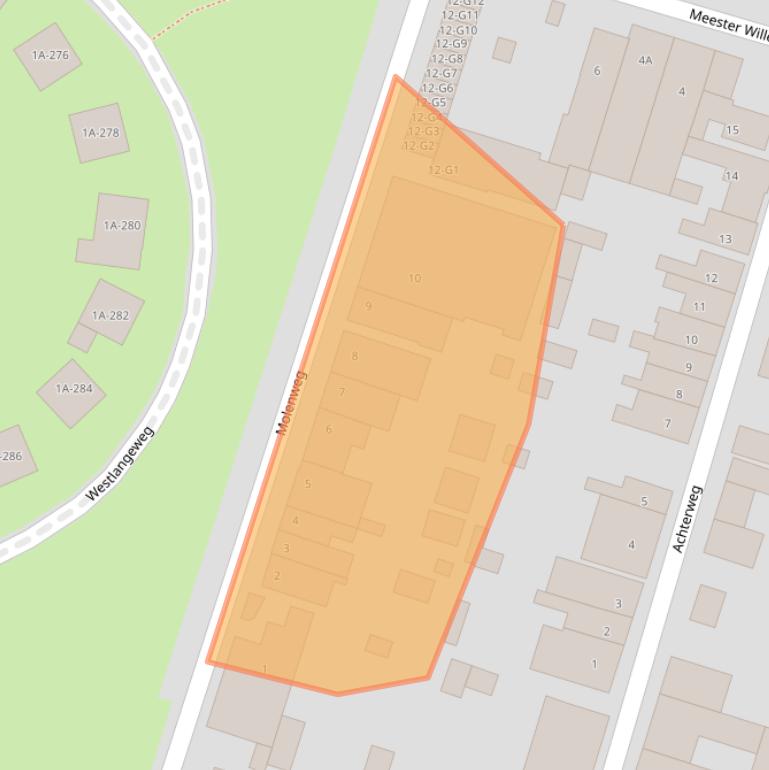 Kaart van postcodegebied 4513AH.