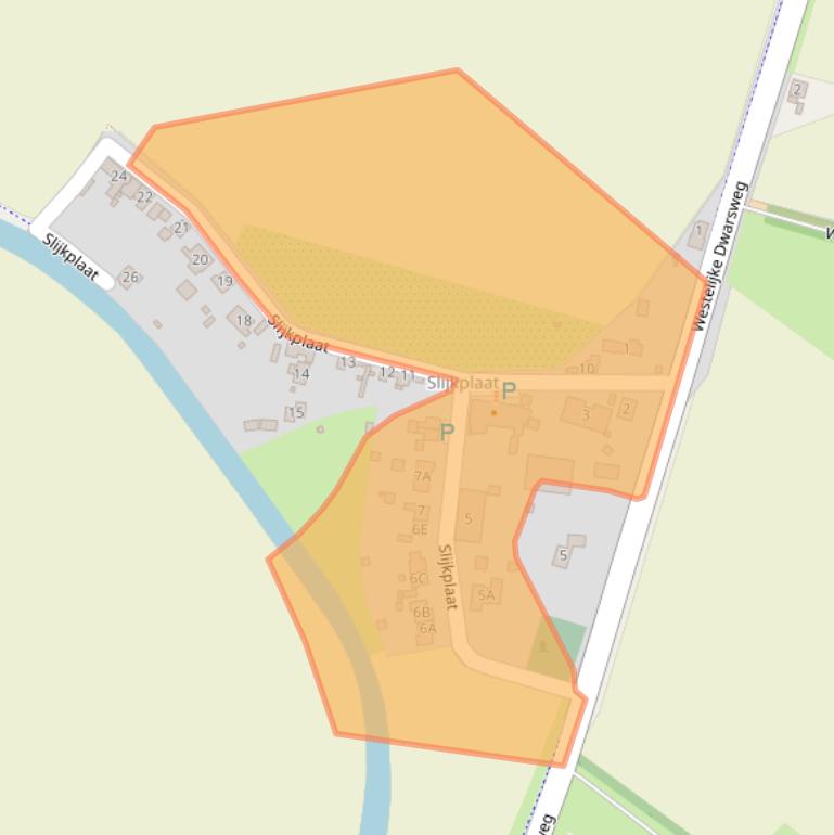 Kaart van postcodegebied 4513KK.