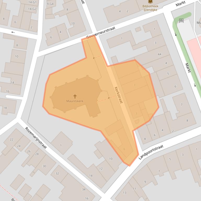 Kaart van postcodegebied 4515CC.