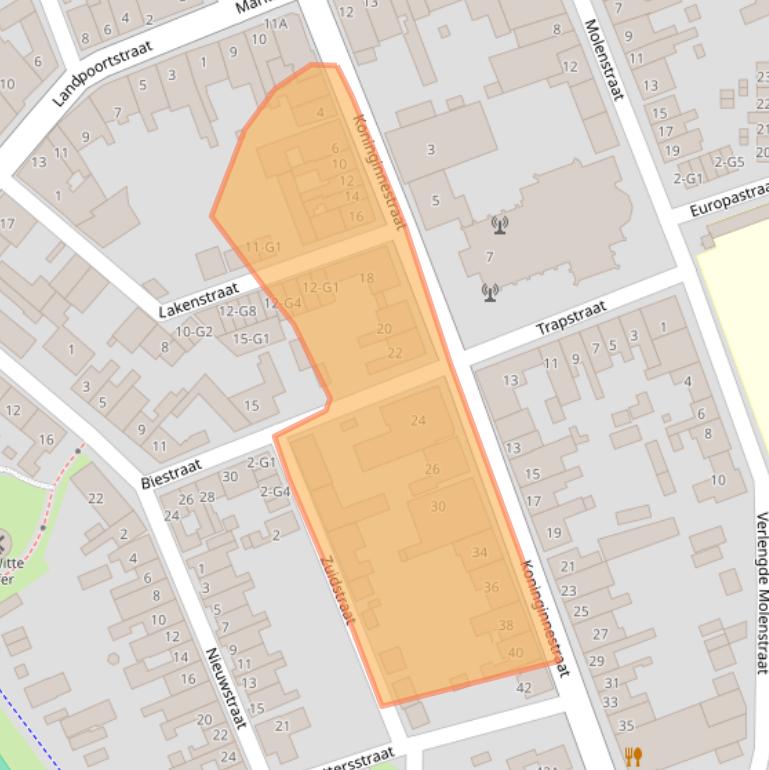Kaart van postcodegebied 4515CK.