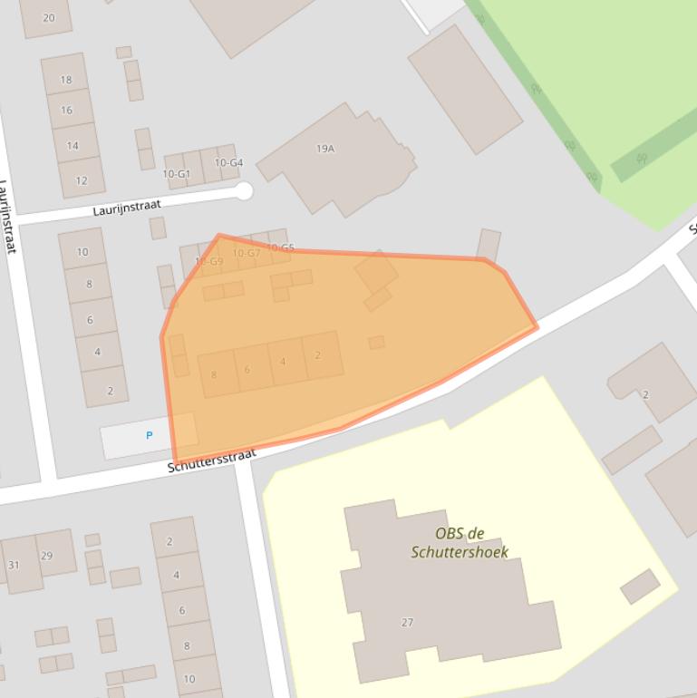 Kaart van postcodegebied 4515EB.