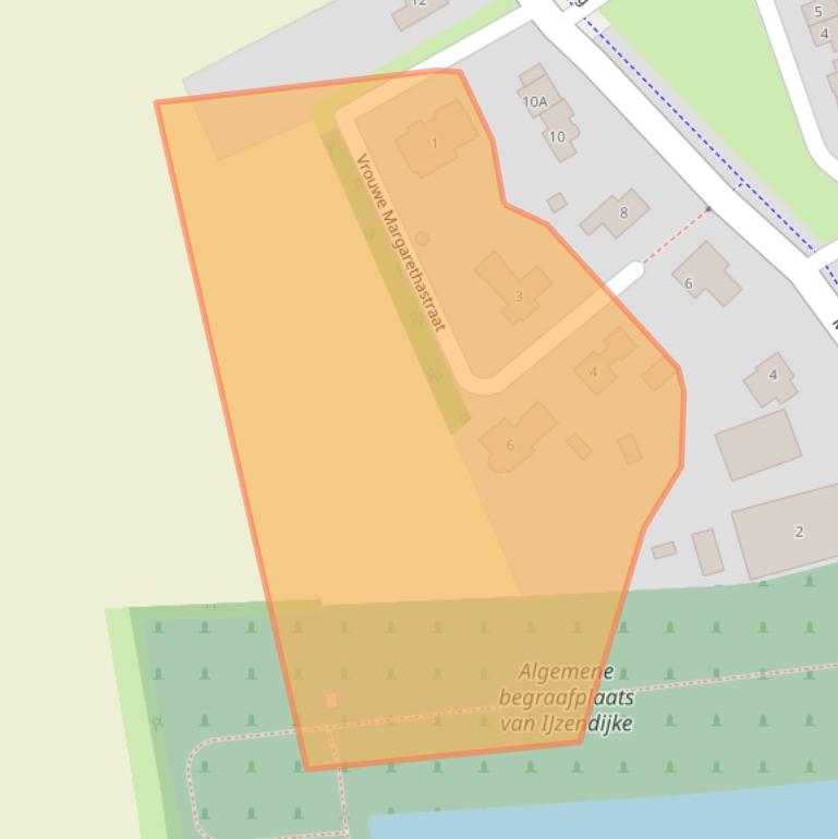 Kaart van postcodegebied 4515GE.