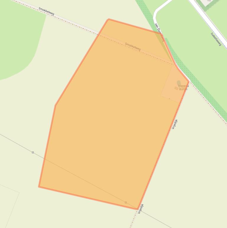 Kaart van postcodegebied 4515LM.