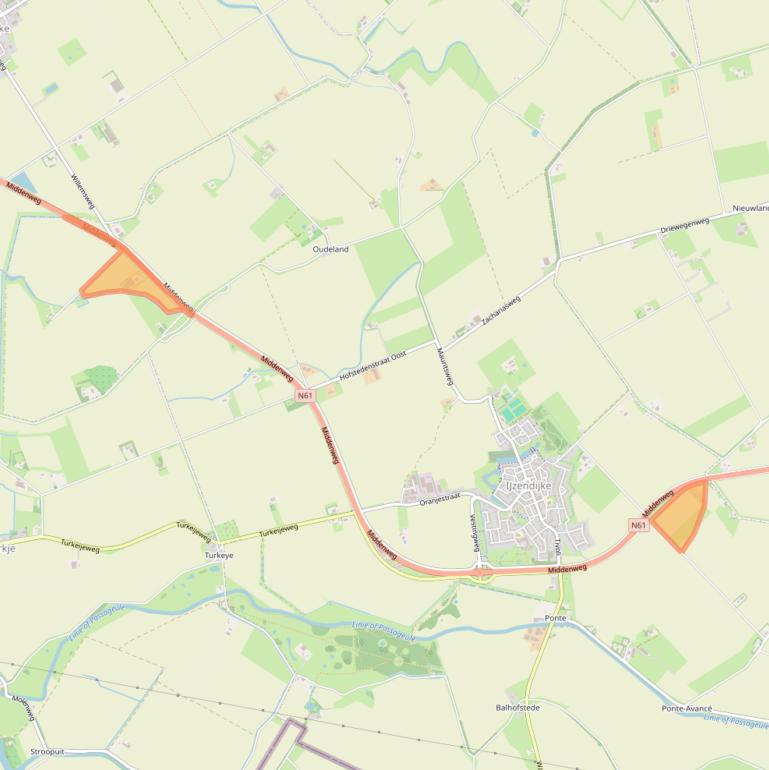 Kaart van postcodegebied 4515MA.
