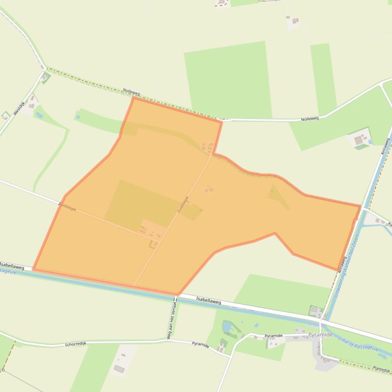 Kaart van postcodegebied 4515SK.