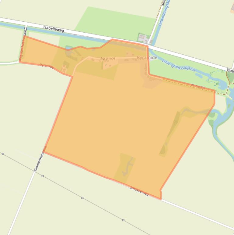 Kaart van postcodegebied 4515SL.