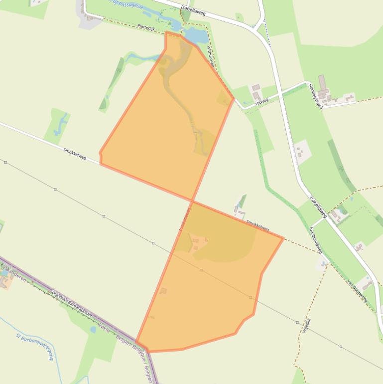 Kaart van postcodegebied 4515SN.