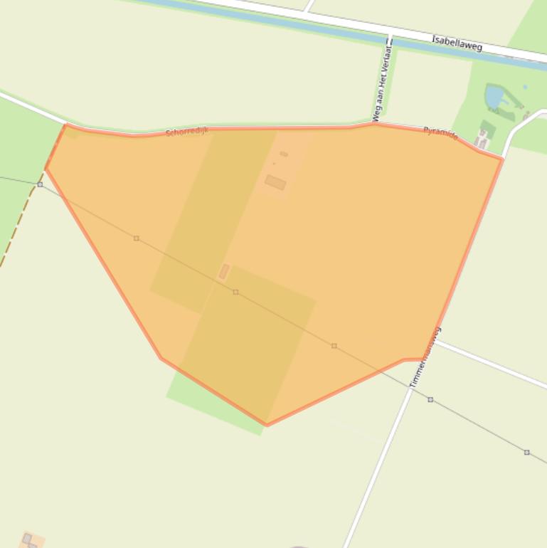 Kaart van postcodegebied 4515SP.