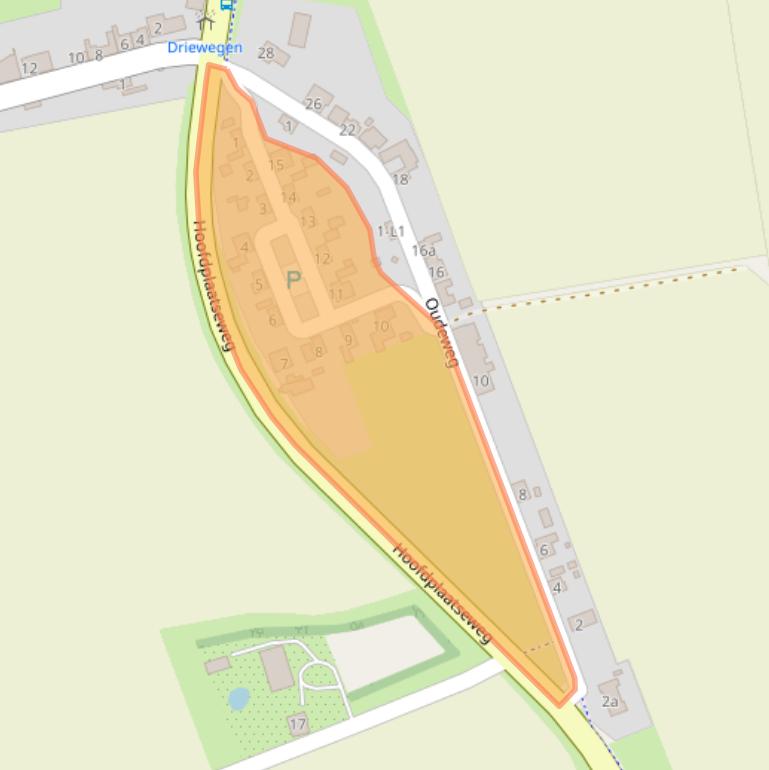 Kaart van postcodegebied 4521GG.