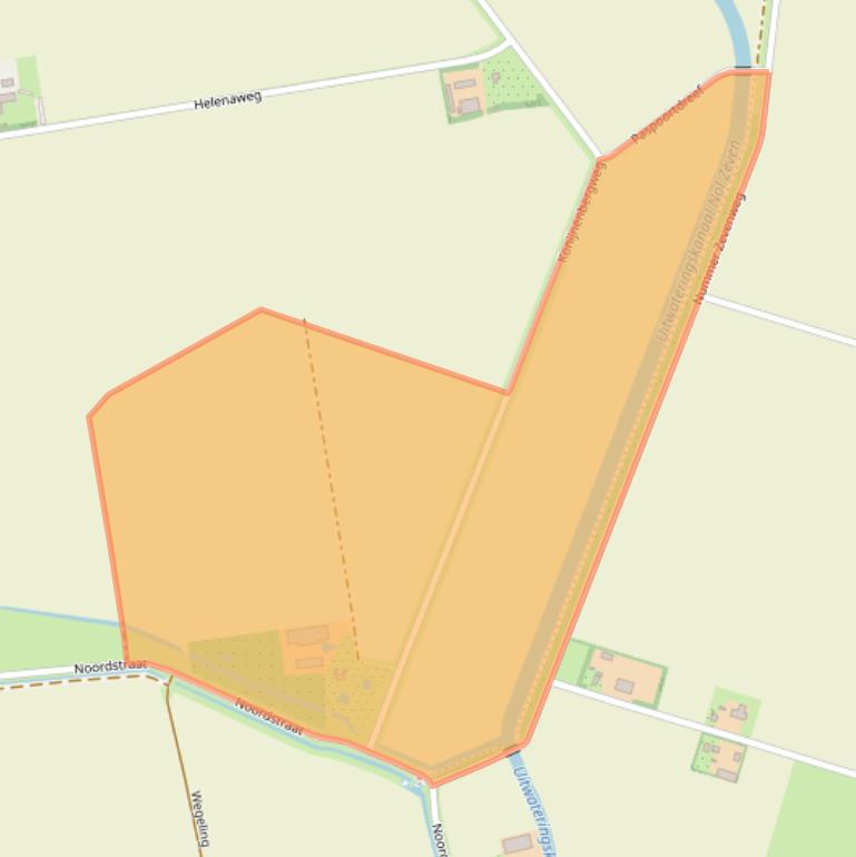 Kaart van postcodegebied 4521GP.