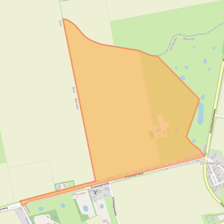 Kaart van postcodegebied 4521GT.