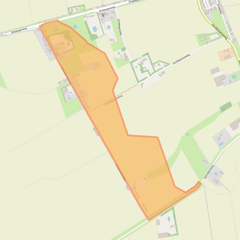 Kaart van postcodegebied 4521GW.