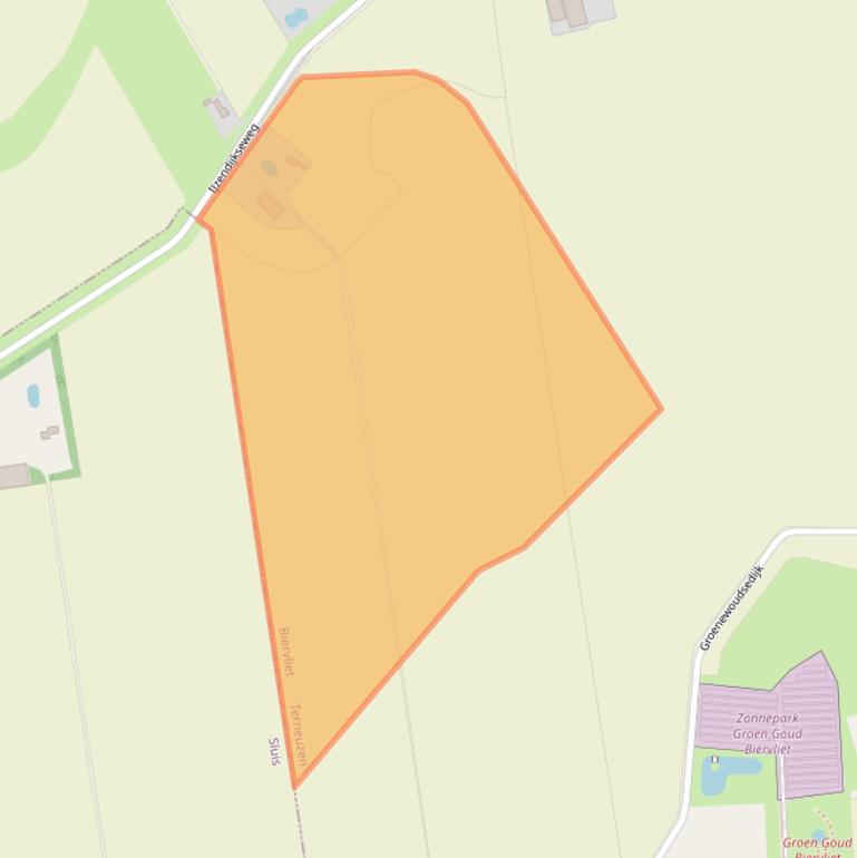 Kaart van postcodegebied 4521PC.