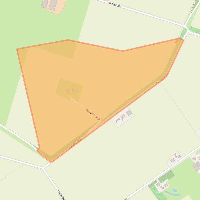 Kaart van postcodegebied 4521PT.