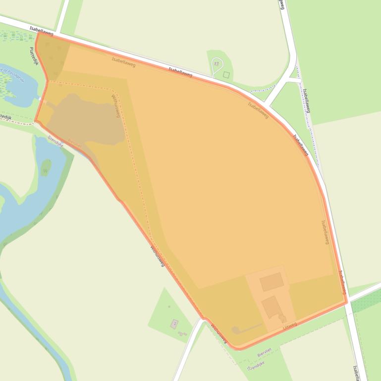 Kaart van postcodegebied 4522PV.