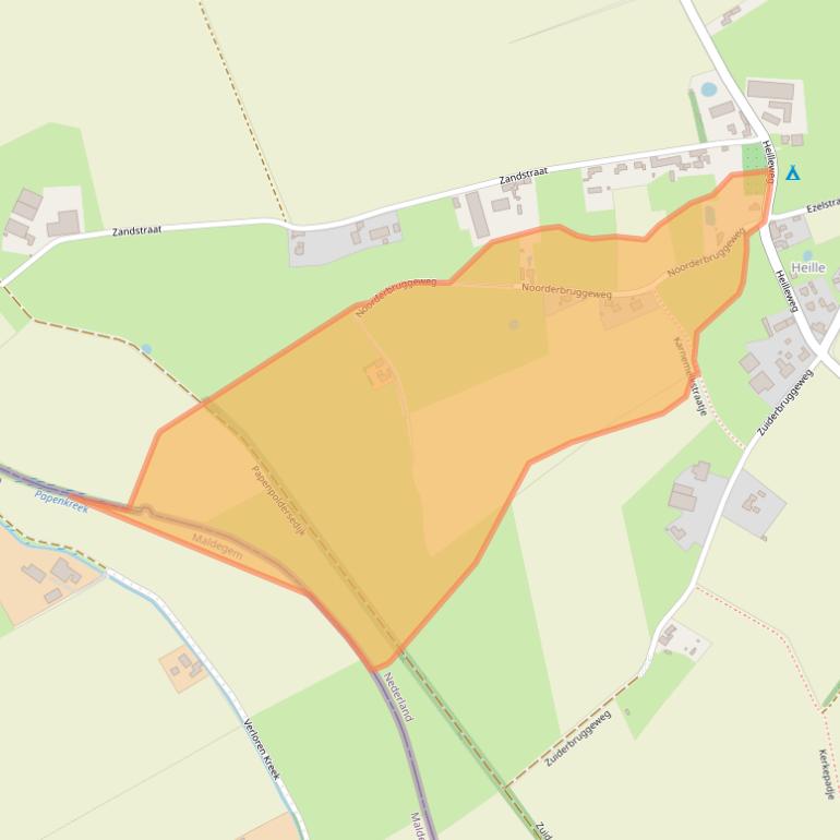 Kaart van postcodegebied 4524AV.