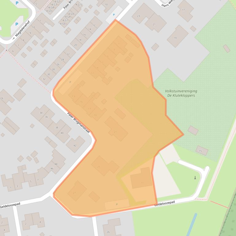 Kaart van postcodegebied 4524AX.