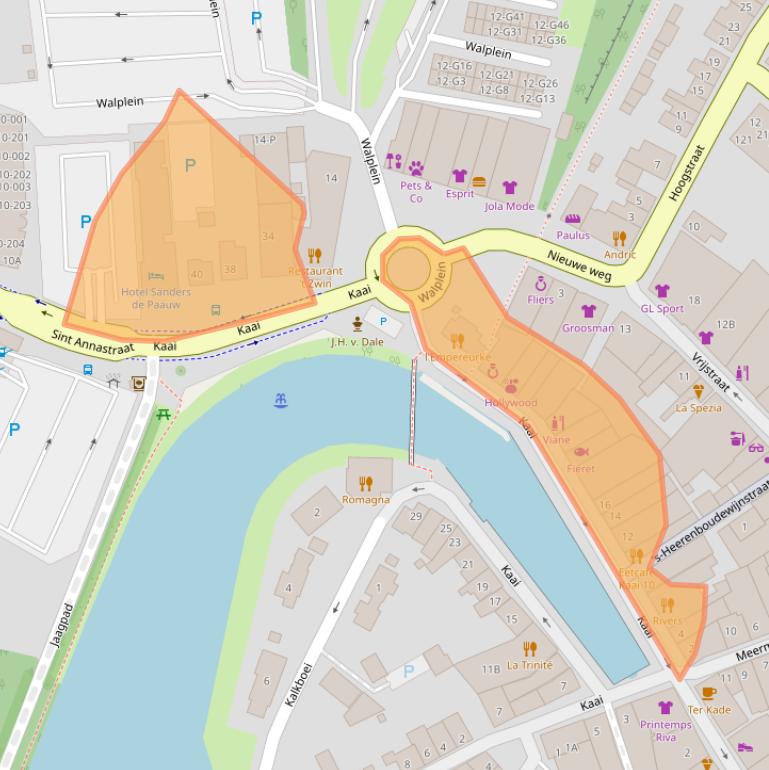 Kaart van postcodegebied 4524CK.