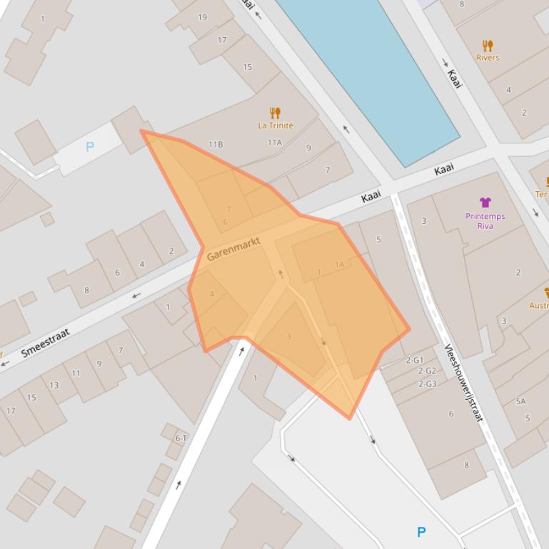 Kaart van postcodegebied 4524CR.