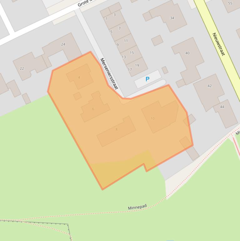 Kaart van postcodegebied 4524DV.