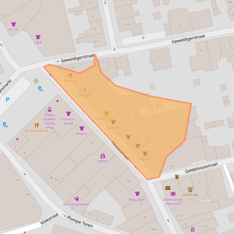 Kaart van postcodegebied 4524EB.