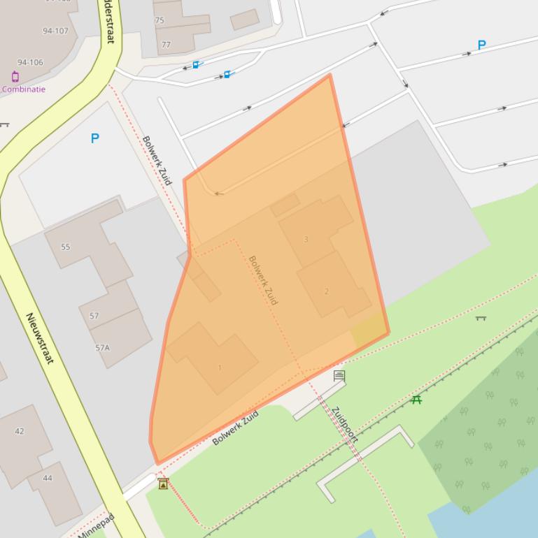 Kaart van postcodegebied 4524EX.