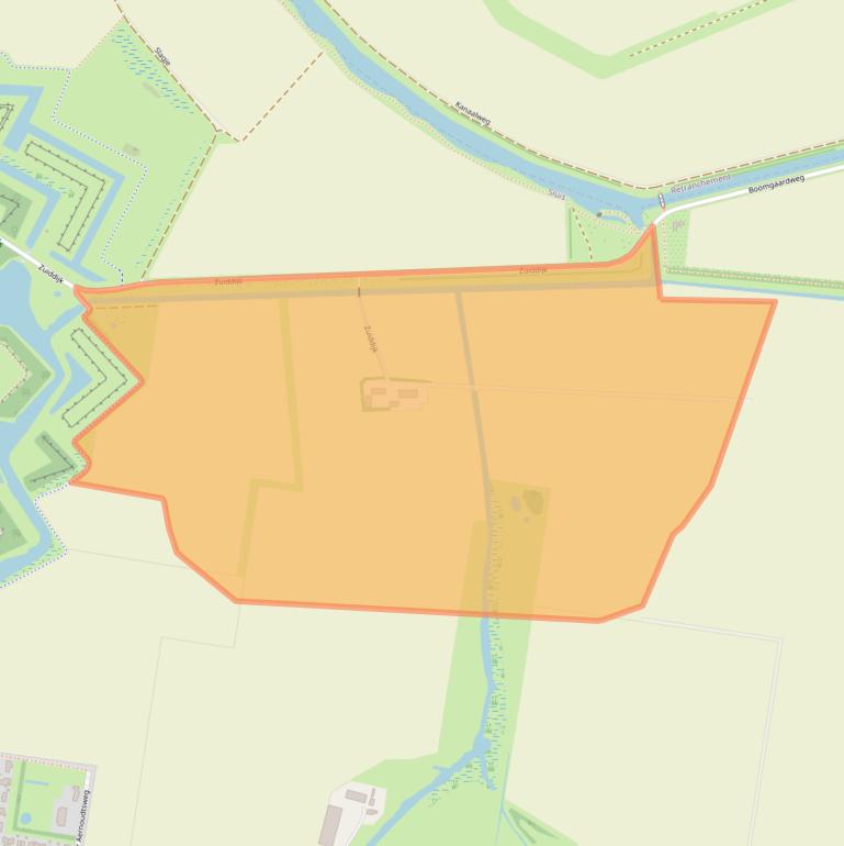 Kaart van postcodegebied 4524KA.