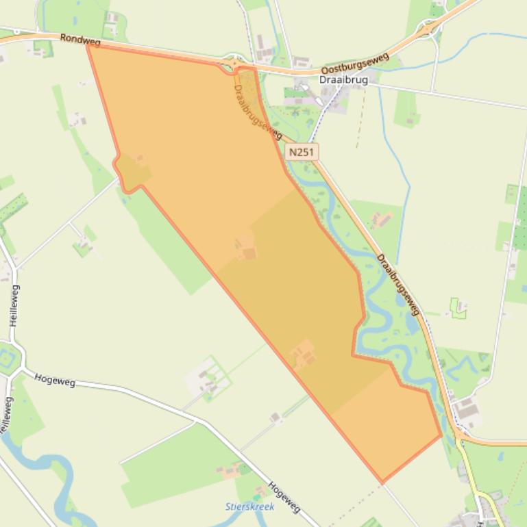 Kaart van postcodegebied 4524KD.