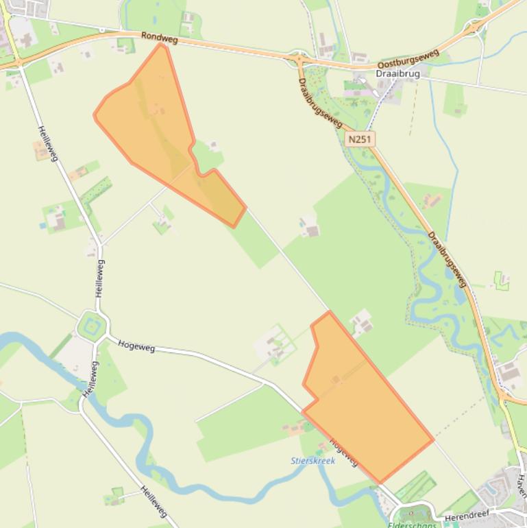 Kaart van postcodegebied 4524KE.