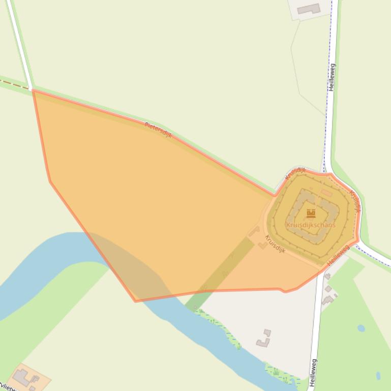 Kaart van postcodegebied 4524KS.