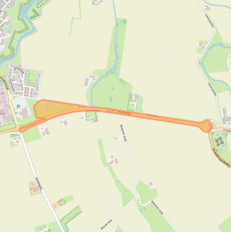 Kaart van postcodegebied 4524KX.