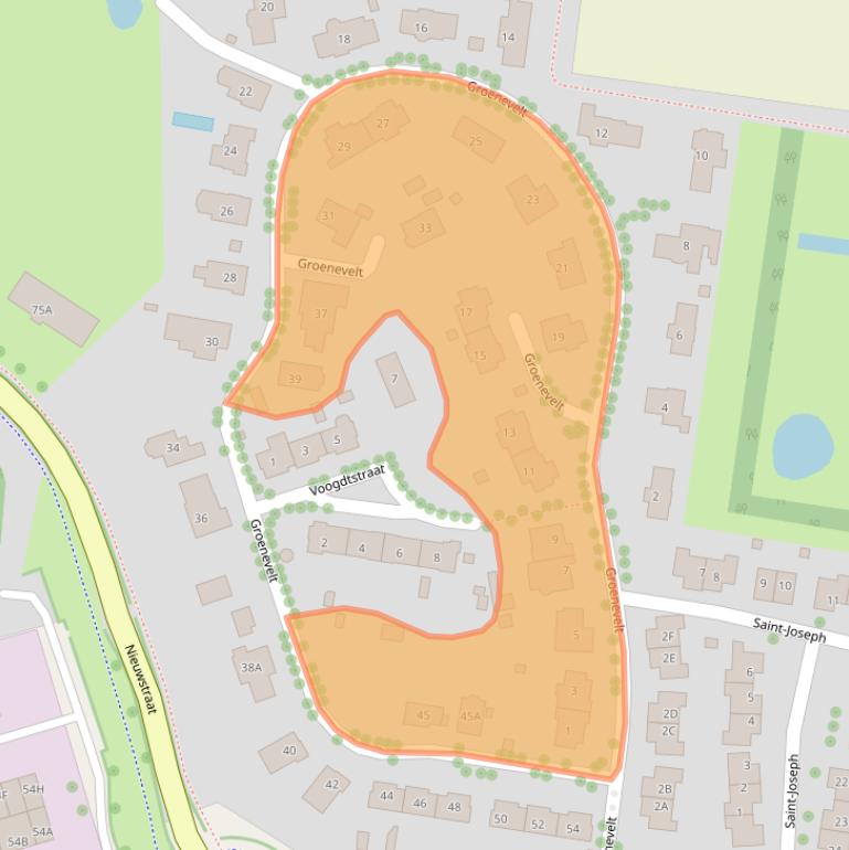 Kaart van postcodegebied 4524MA.