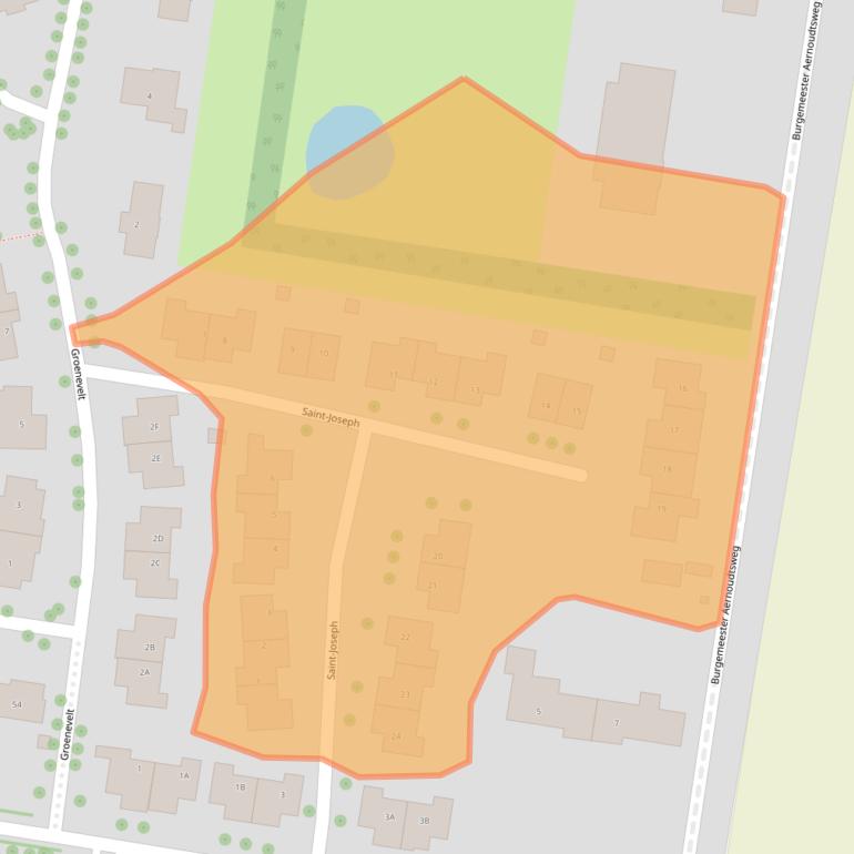 Kaart van postcodegebied 4524MD.