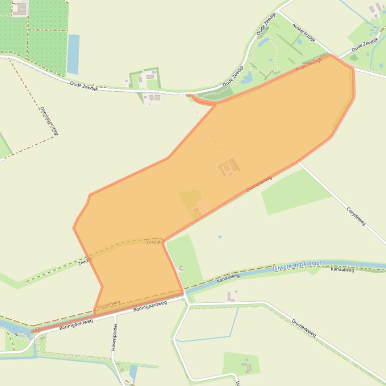 Kaart van postcodegebied 4525LA.