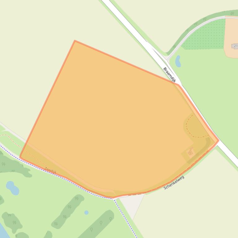 Kaart van postcodegebied 4525LE.