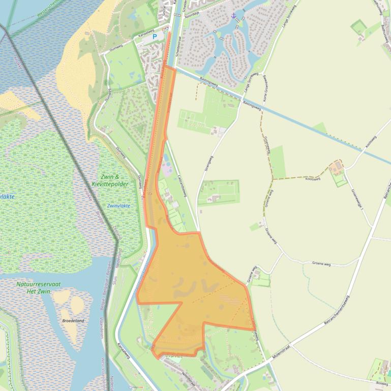 Kaart van postcodegebied 4525LT.