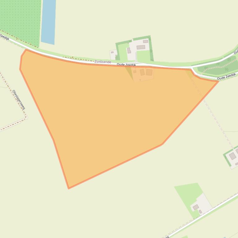 Kaart van postcodegebied 4525MB.