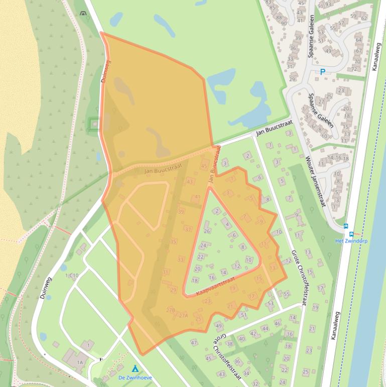 Kaart van postcodegebied 4525NN.