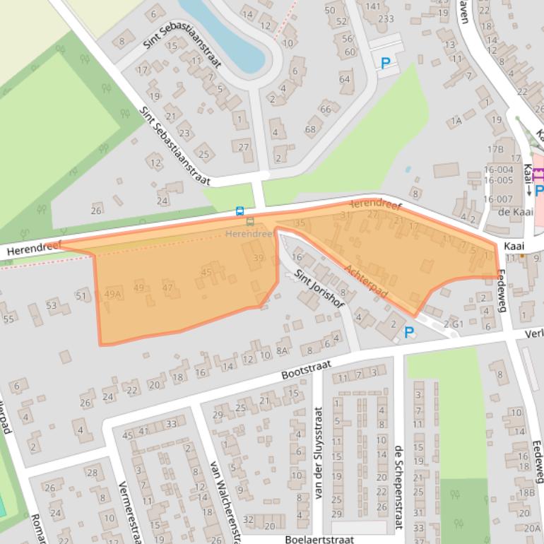 Kaart van postcodegebied 4527AG.
