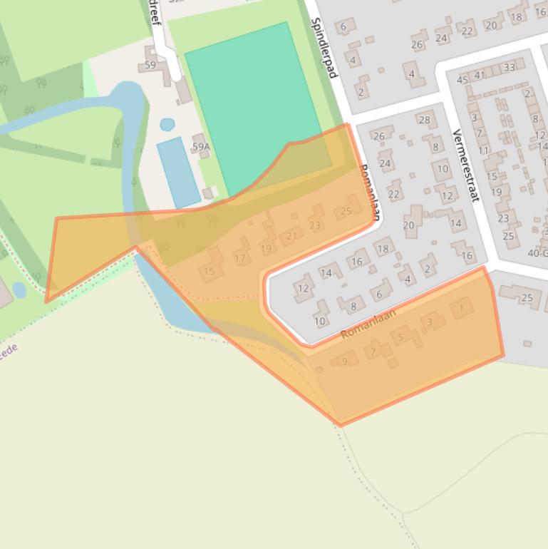 Kaart van postcodegebied 4527BD.