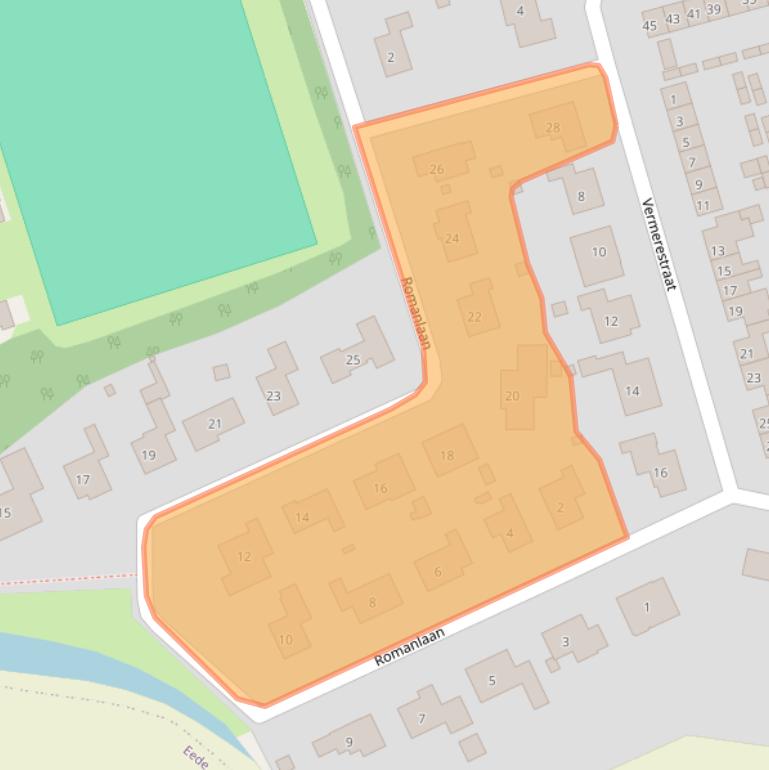 Kaart van postcodegebied 4527BE.