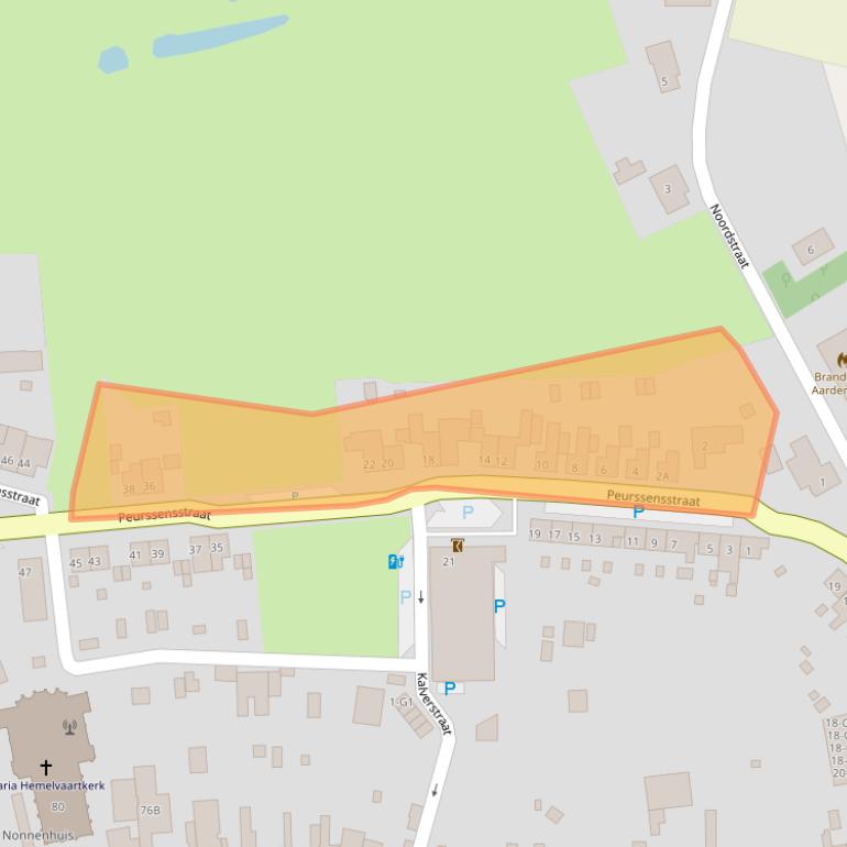 Kaart van postcodegebied 4527BL.