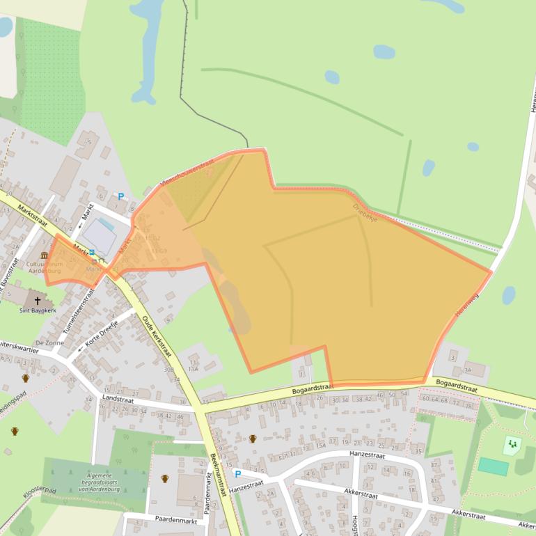 Kaart van postcodegebied 4527CN.