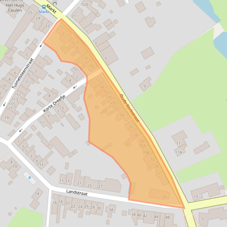 Kaart van postcodegebied 4527CV.