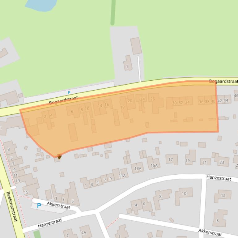 Kaart van postcodegebied 4527EB.