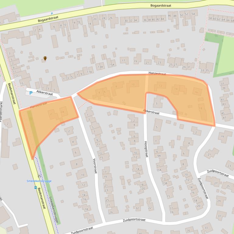 Kaart van postcodegebied 4527GG.