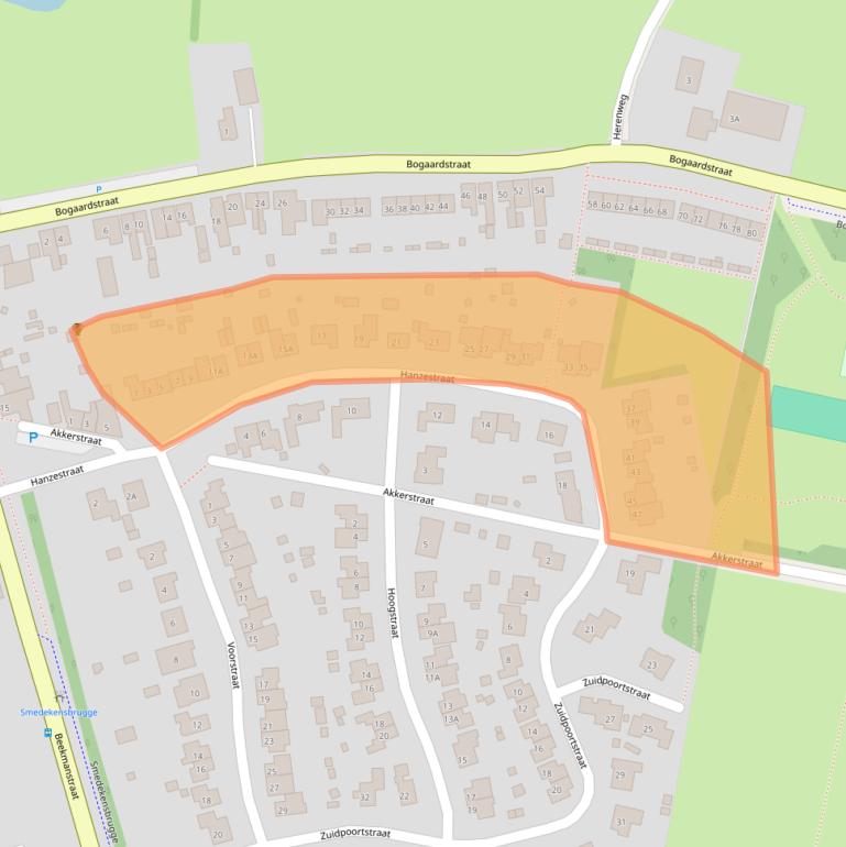 Kaart van postcodegebied 4527GH.