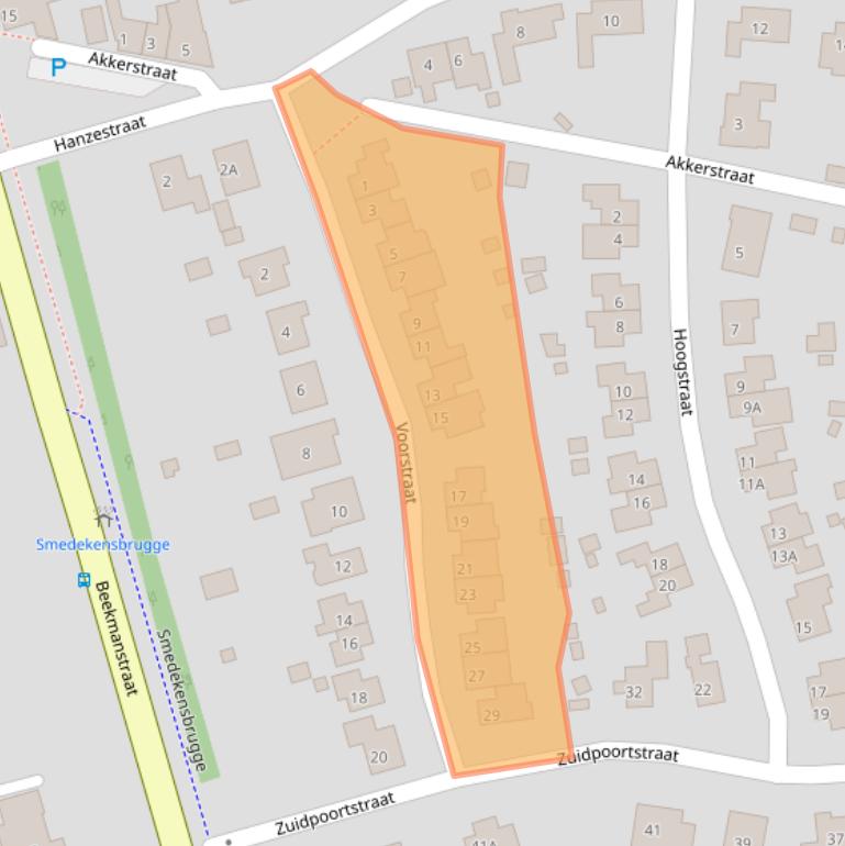 Kaart van postcodegebied 4527GM.