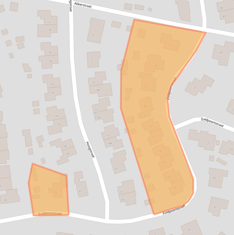 Kaart van postcodegebied 4527GN.