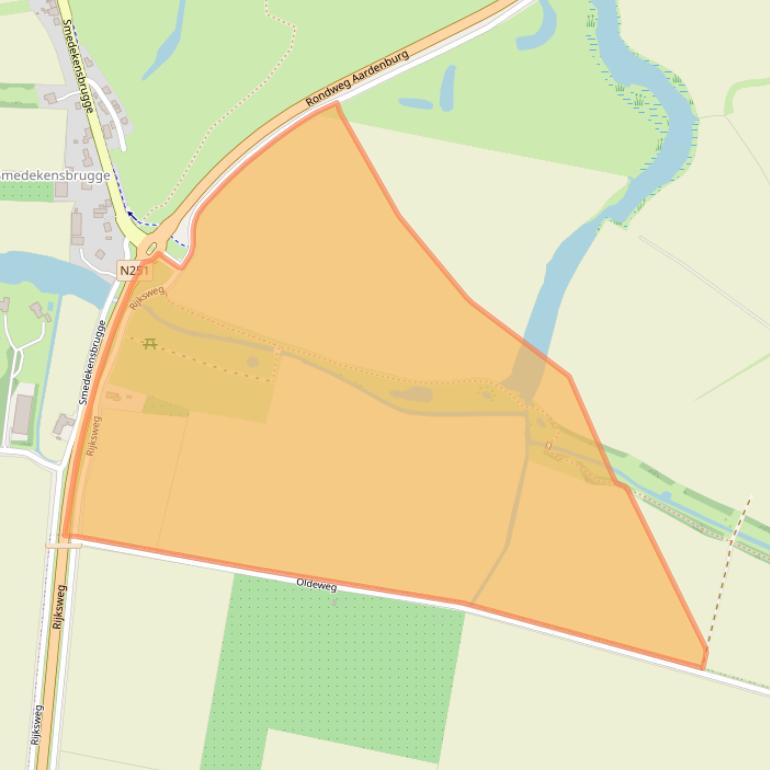 Kaart van postcodegebied 4527GR.